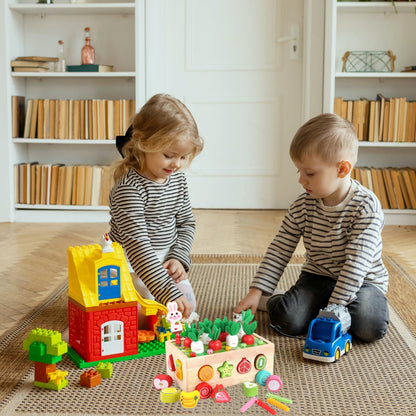 Magnetisch Gartenform-Sortierer – Interaktives Sortierspielzeug für Kinder