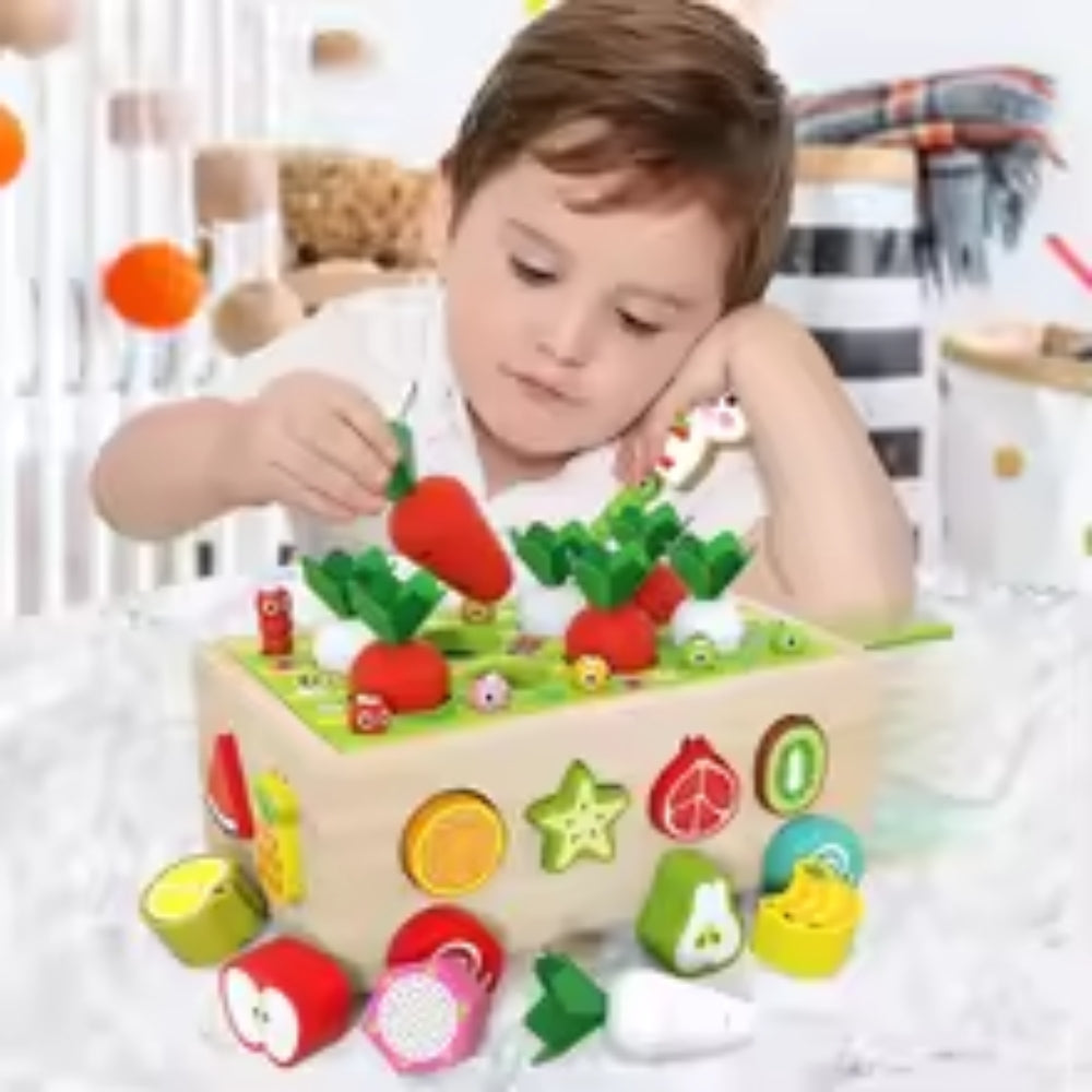 Magnetisch Gartenform-Sortierer – Interaktives Sortierspielzeug für Kinder