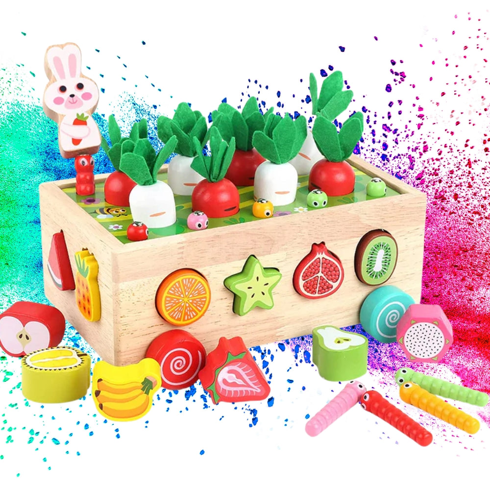 Magnetisch Gartenform-Sortierer – Interaktives Sortierspielzeug für Kinder
