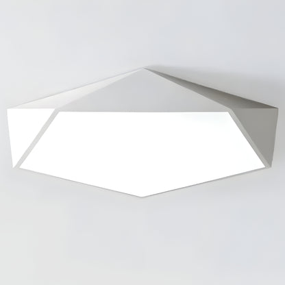 Kompakte Geometrische Deckenleuchte – LED Oberflächenbeleuchtung mit Linse