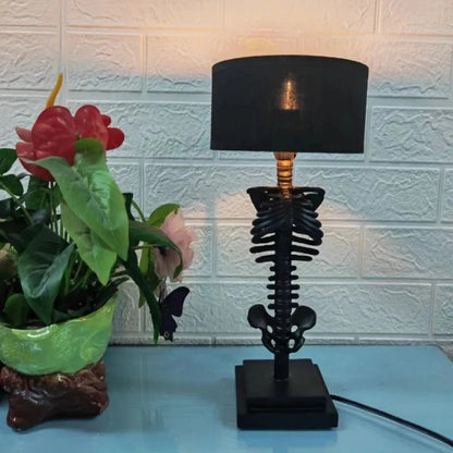 Gothic Skelett Tischlampe - Einzigartige gruselige Akzentleuchte