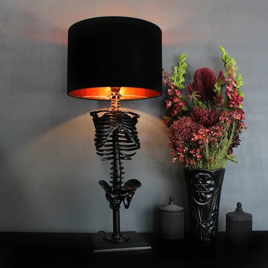 Gothic Skelett Tischlampe - Einzigartige gruselige Akzentleuchte