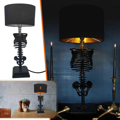 Gothic Skelett Tischlampe - Einzigartige gruselige Akzentleuchte