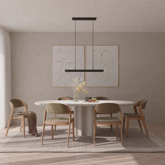 Hängende Lineare LED-Pendelleuchte – Mit Intelligenter Fernbedienung