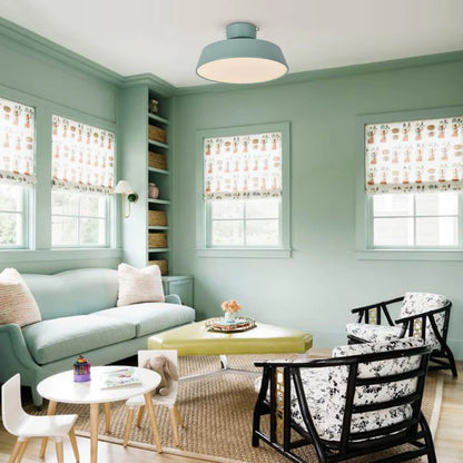 Halbflächige Deckenleuchte – Verstellbare Nordische LED