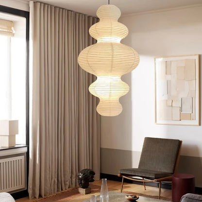 Handgefertigte Design-Hängeleuchte - dimmbar und für schräge Decken geeignet