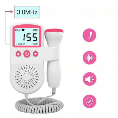 Handgerät-Herzmonitor - Echtzeit-, Durchschnitts- und manueller Modus