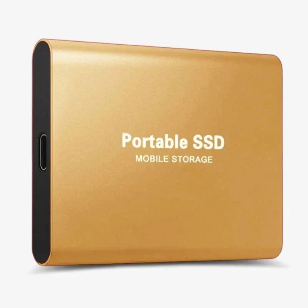 Externe Solid-State-Festplatte – Hochgeschwindigkeits-Portabler SSD-Speicher mit USB-C