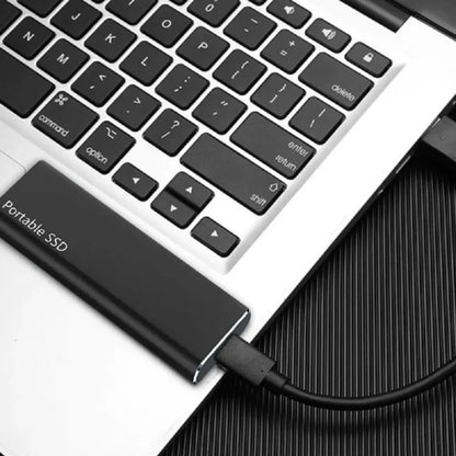 Hochgeschwindigkeits-USB-C-SSD - tragbares externes Laufwerk für PC, Mac & Android
