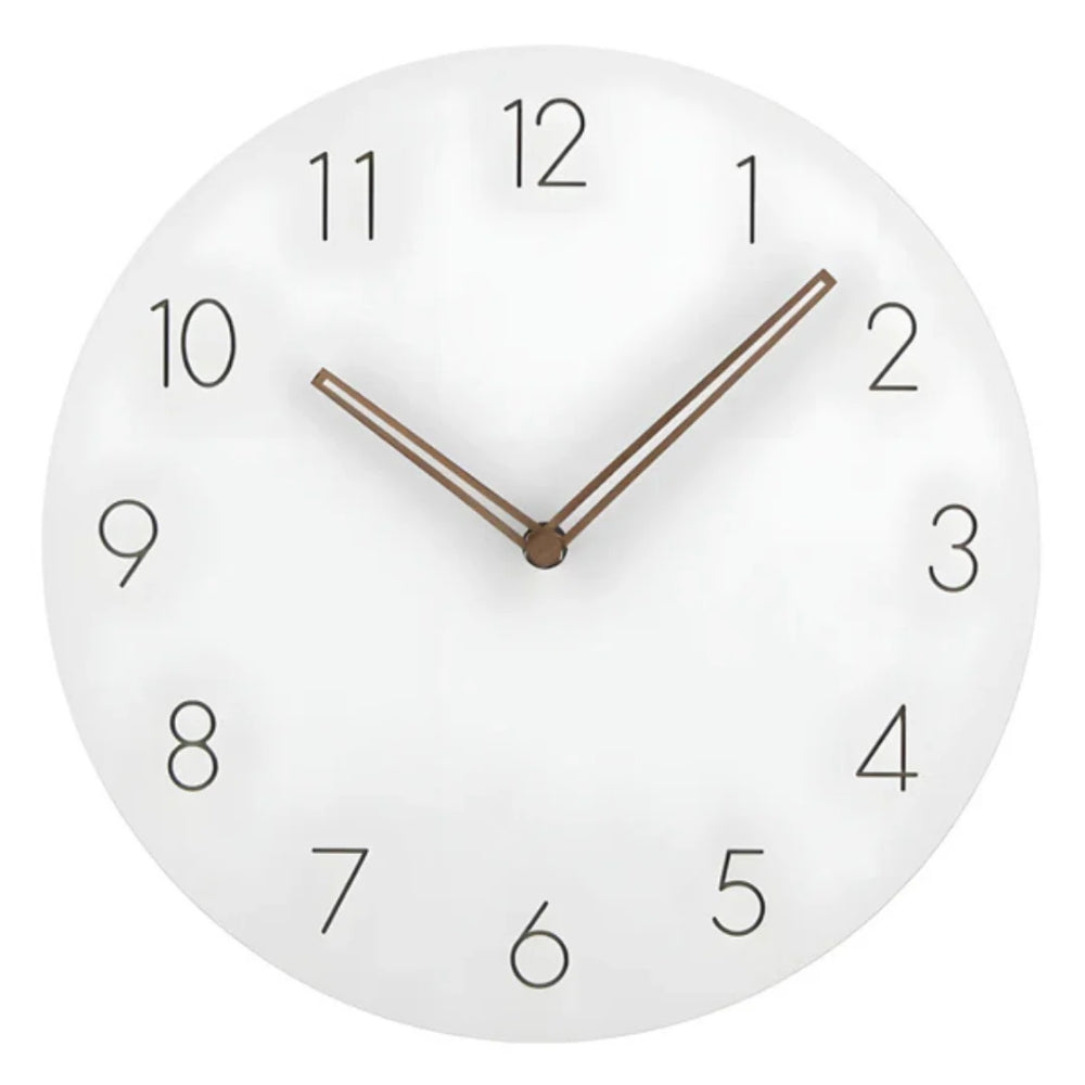 Holzwanduhr – Geräuschloses Quarzwerk