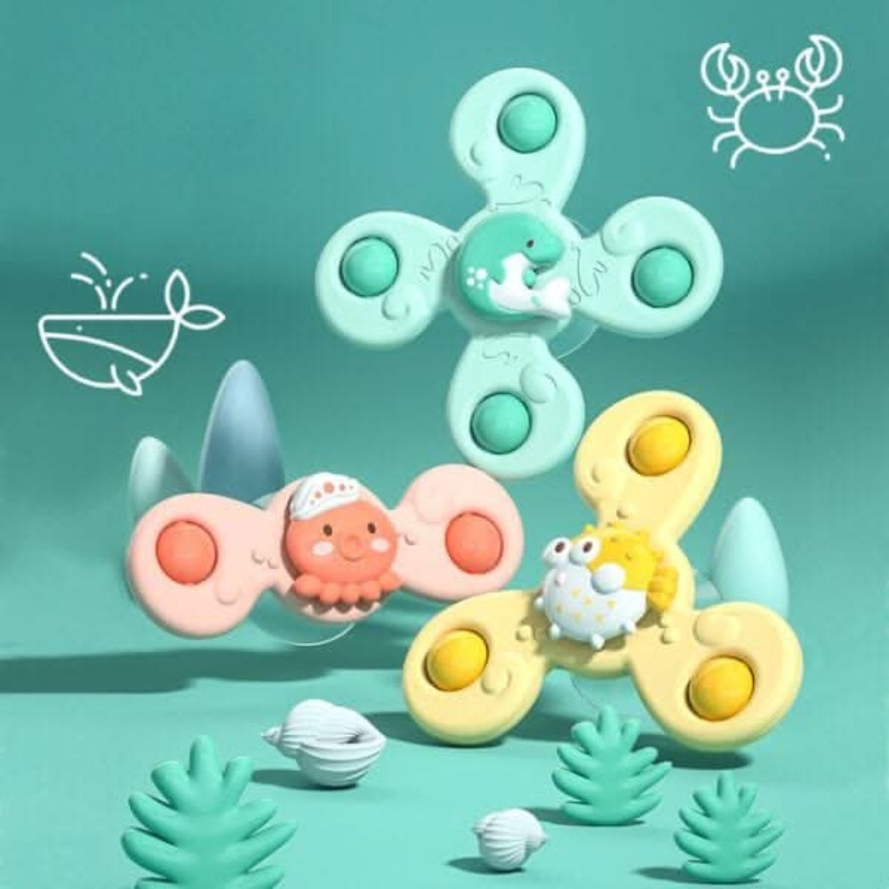 Interaktives Baby Spinner Spielzeug - Lernen & Spaß für Babys
