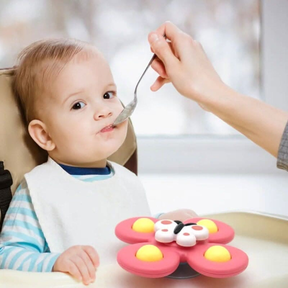 Interaktives Baby Spinner Spielzeug - Lernen & Spaß für Babys