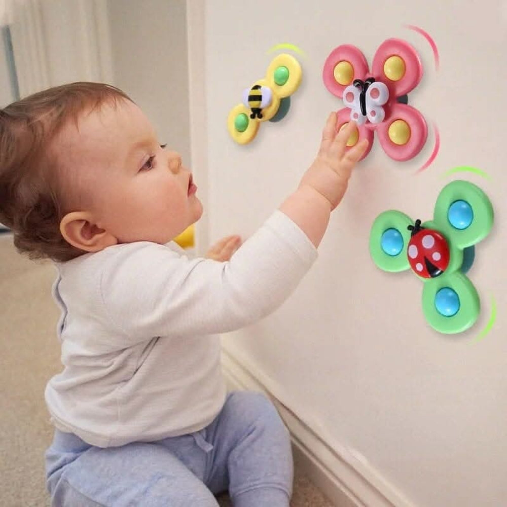 Interaktives Baby Spinner Spielzeug - Lernen & Spaß für Babys