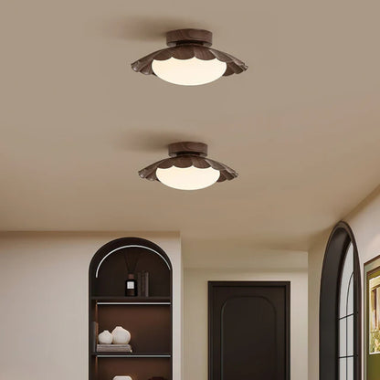 Jakobsmuschel Gestaltung Lampe - LED Decken- und Wandleuchte bündig montiert