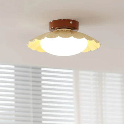 Jakobsmuschel Gestaltung Lampe - LED Decken- und Wandleuchte bündig montiert