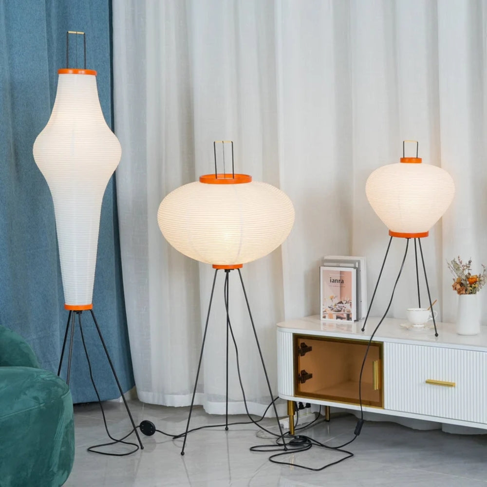 Japanische Stehlampe – Sanfte Beleuchtung