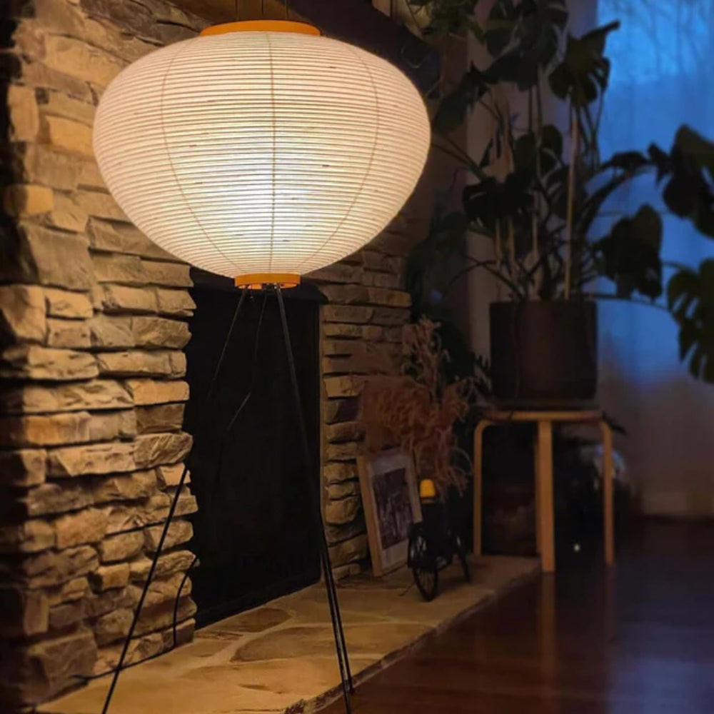 Japanische Stehlampe – Sanfte Beleuchtung
