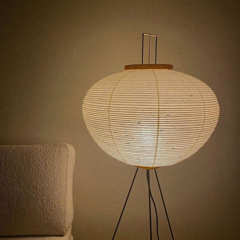 Japanische Stehlampe – Sanfte Beleuchtung