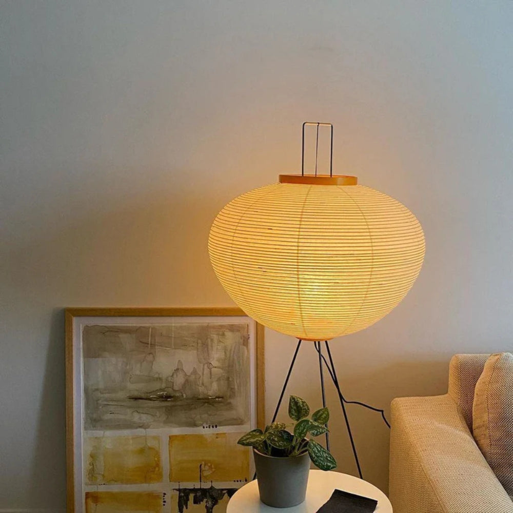 Japanische Stehlampe – Sanfte Beleuchtung