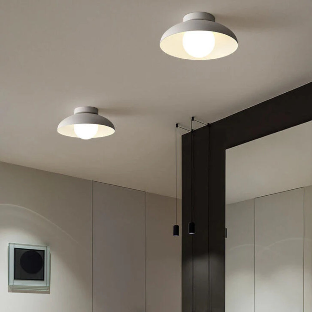 Japanische Wabi-Sabi inspirierte Deckenleuchte - 1-Licht Weich Umgebungsbeleuchtung