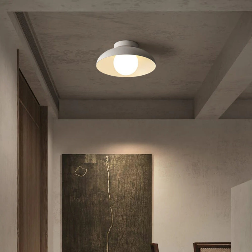 Japanische Wabi-Sabi inspirierte Deckenleuchte - 1-Licht Weich Umgebungsbeleuchtung