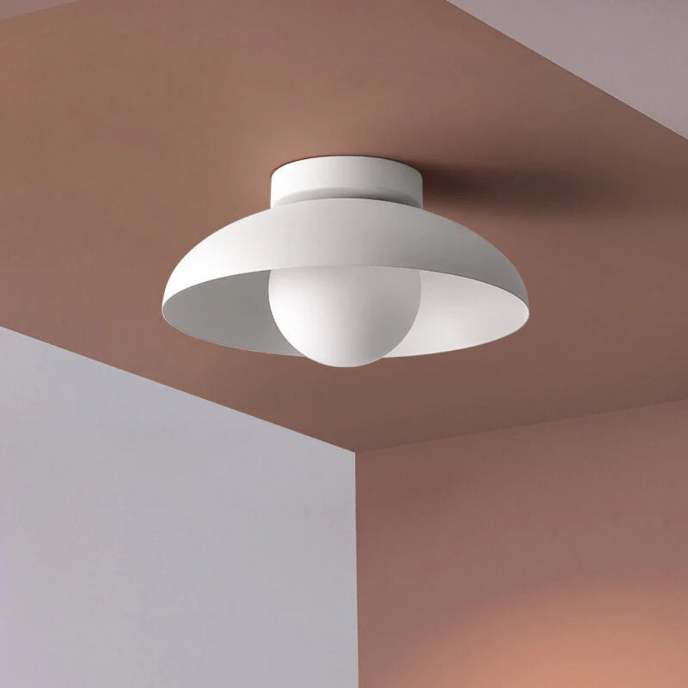 Japanische Wabi-Sabi inspirierte Deckenleuchte - 1-Licht Weich Umgebungsbeleuchtung