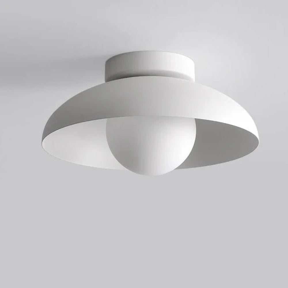 Japanische Wabi-Sabi inspirierte Deckenleuchte - 1-Licht Weich Umgebungsbeleuchtung