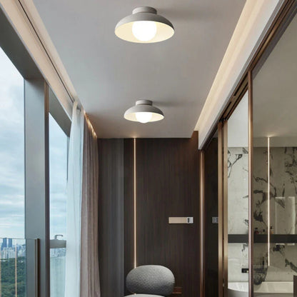 Japanische Wabi-Sabi inspirierte Deckenleuchte - 1-Licht Weich Umgebungsbeleuchtung