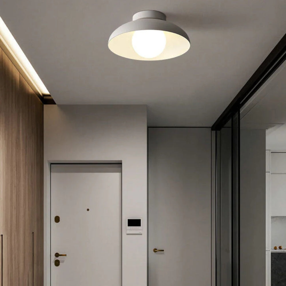 Japanische Wabi-Sabi inspirierte Deckenleuchte - 1-Licht Weich Umgebungsbeleuchtung
