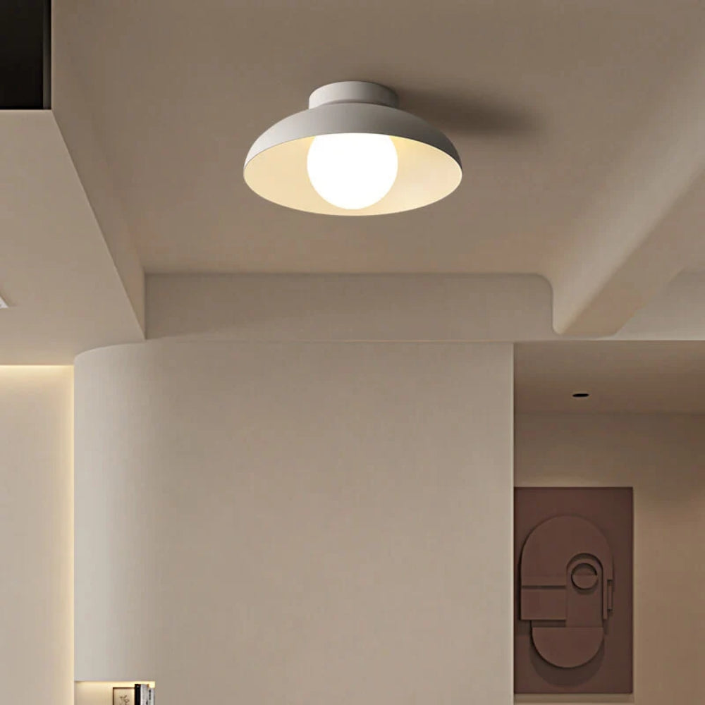 Japanische Wabi-Sabi inspirierte Deckenleuchte - 1-Licht Weich Umgebungsbeleuchtung