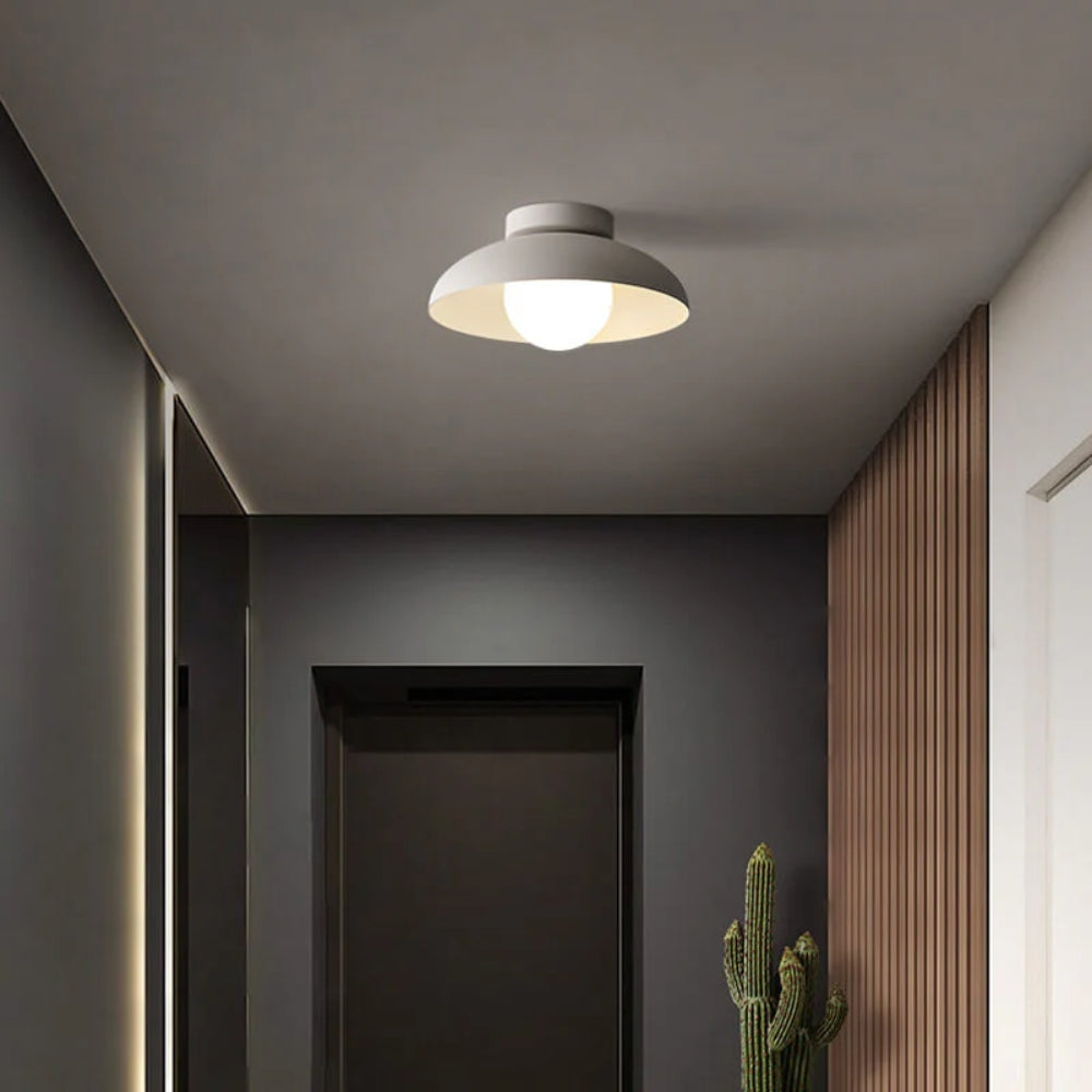 Japanische Wabi-Sabi inspirierte Deckenleuchte - 1-Licht Weich Umgebungsbeleuchtung