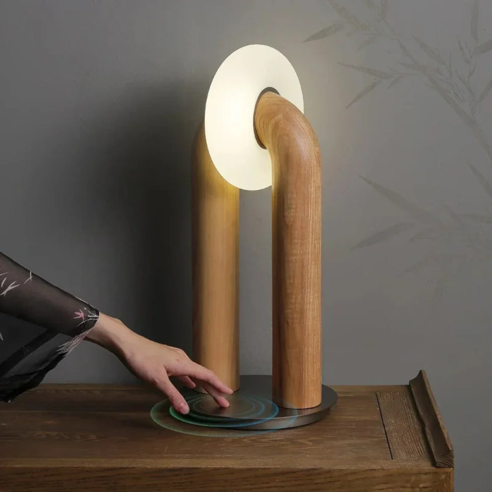Kabellose Bogen-Tischlampe – Touchsteuerung Für Die Beleuchtung