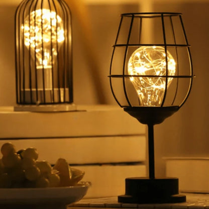 Kabellose LED-Tischlampe - Kabelloses Umgebungslicht für Esszimmer