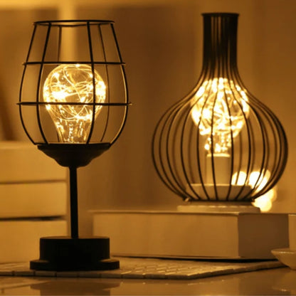 Kabellose LED-Tischlampe - Kabelloses Umgebungslicht für Esszimmer