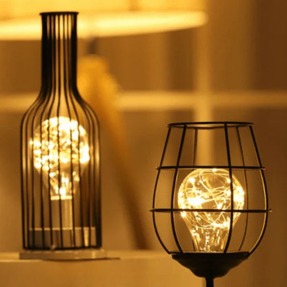 Kabellose LED-Tischlampe - Kabelloses Umgebungslicht für Esszimmer