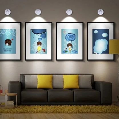 Kabelloser LED-Strahler - Kabellose Wandlampen mit Fernbedienung