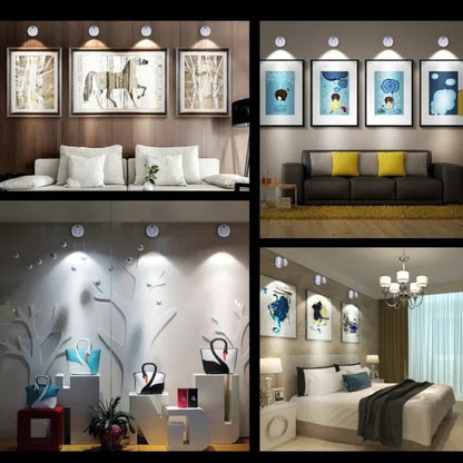 Kabelloser LED-Strahler - Kabellose Wandlampen mit Fernbedienung