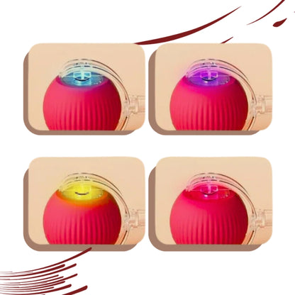 Katzenballspielzeug - wiederaufladbar mit intelligenten Hindernissensoren für Katzen