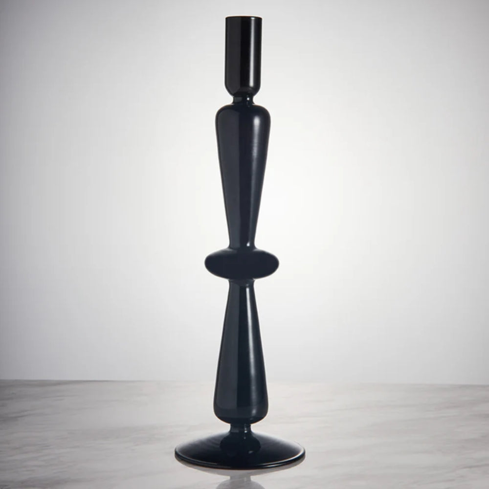 Kerzenständer aus Glas - Bunte Formen mit Retro-Appeal