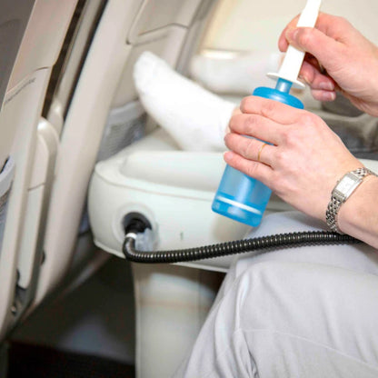 Kinder-Luftmatratze - Tragbares Reisebett mit Schnellaufblaspumpe