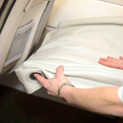 Kinder-Luftmatratze - Tragbares Reisebett mit Schnellaufblaspumpe