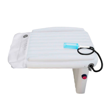 Kinder-Luftmatratze - Tragbares Reisebett mit Schnellaufblaspumpe