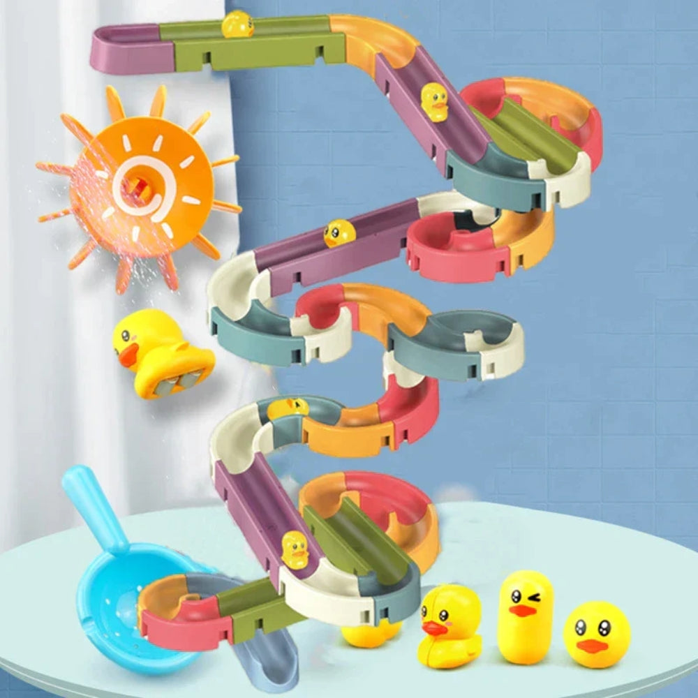 Kleinkind Ente und Rutsche Lernspielzeug - Kreative Bad Aktivität für Kinder