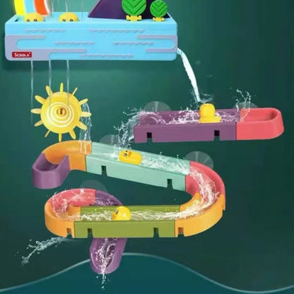 Kleinkind Ente und Rutsche Lernspielzeug - Kreative Bad Aktivität für Kinder