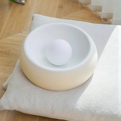 Kompakte runde Deckenleuchte - G9 Einbauleuchte mit sanftem Lichtschein