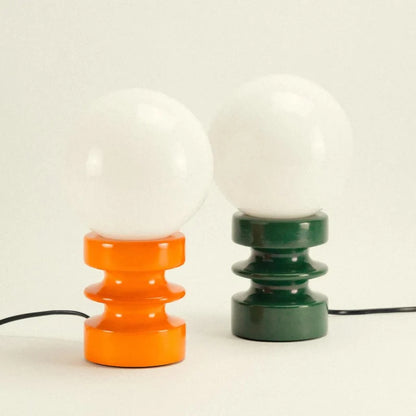 Kompakte Tischleuchte - Vintage-inspirierte Form mit Ambient Glow