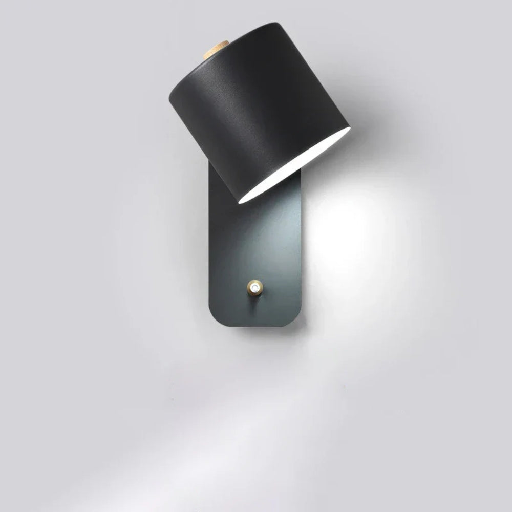 Kompakte Wandleuchte - Soft Uplight mit Schalteroptionen