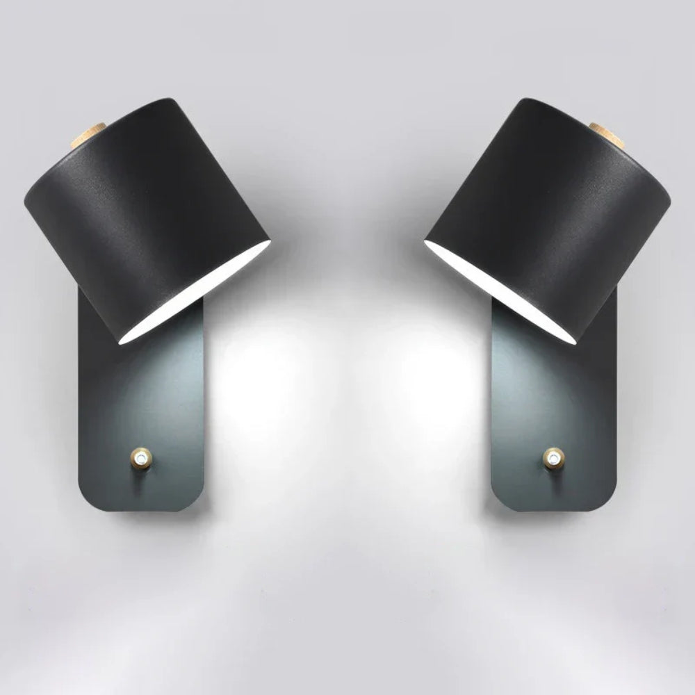 Kompakte Wandleuchte - Soft Uplight mit Schalteroptionen