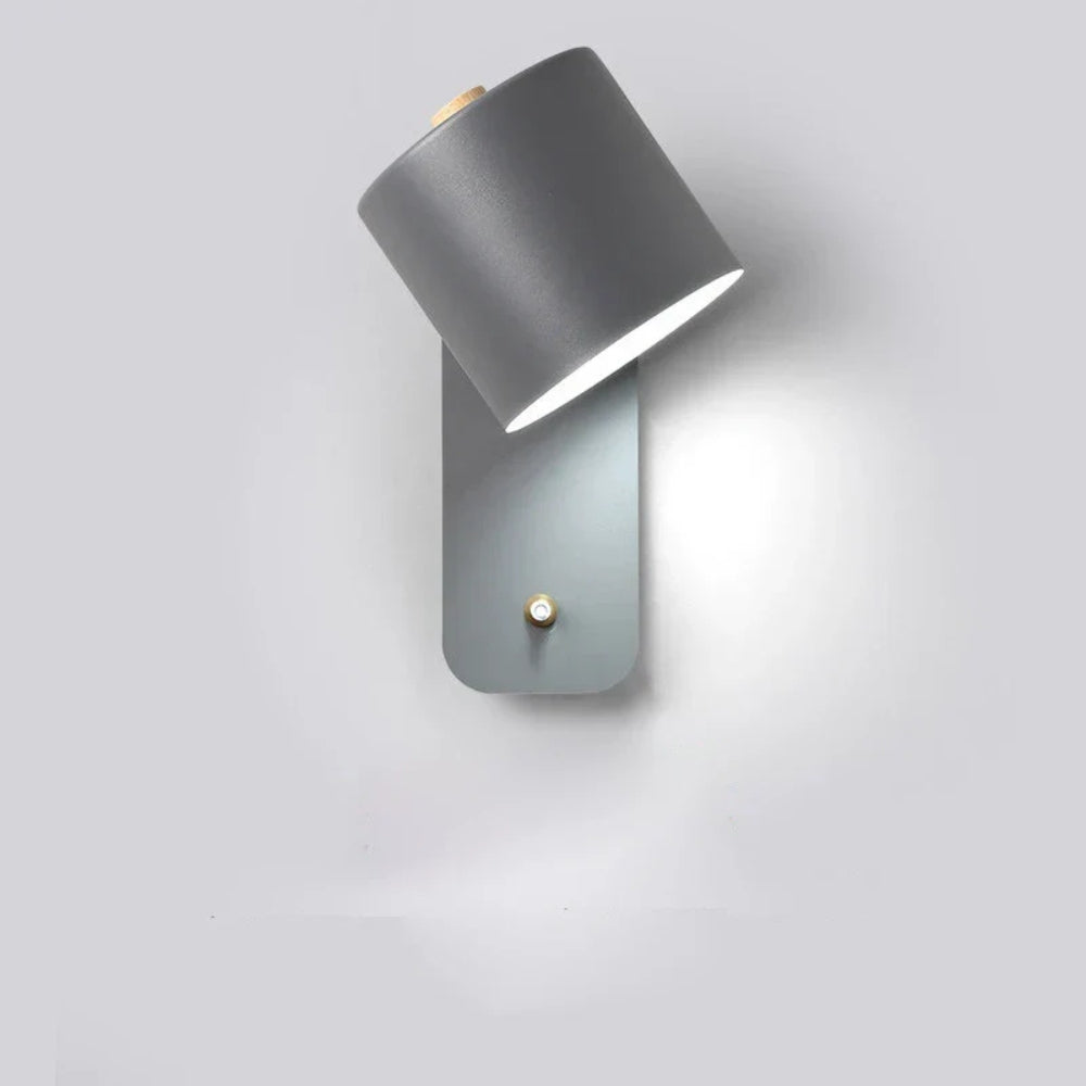 Kompakte Wandleuchte - Soft Uplight mit Schalteroptionen