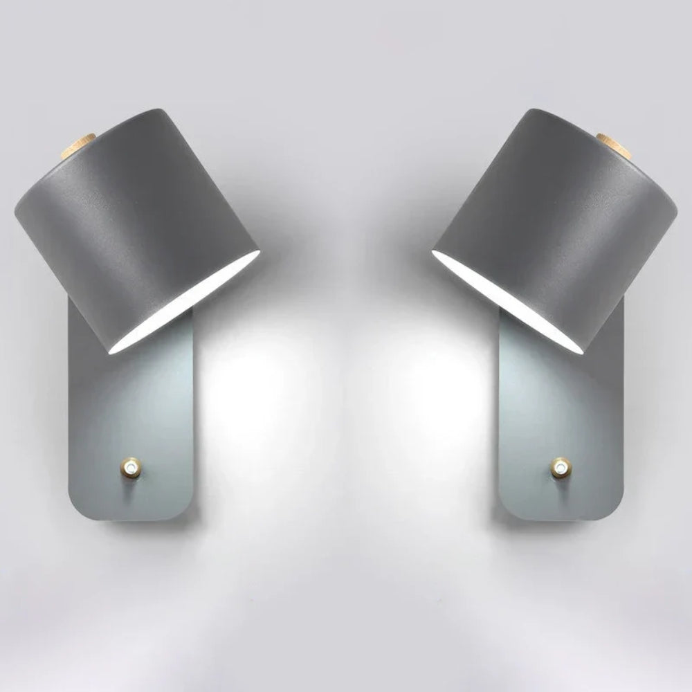 Kompakte Wandleuchte - Soft Uplight mit Schalteroptionen